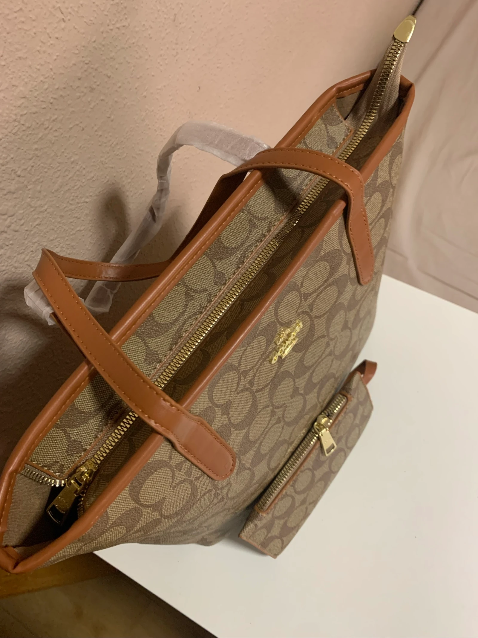 Bolsa de ombro Coach – photo 3